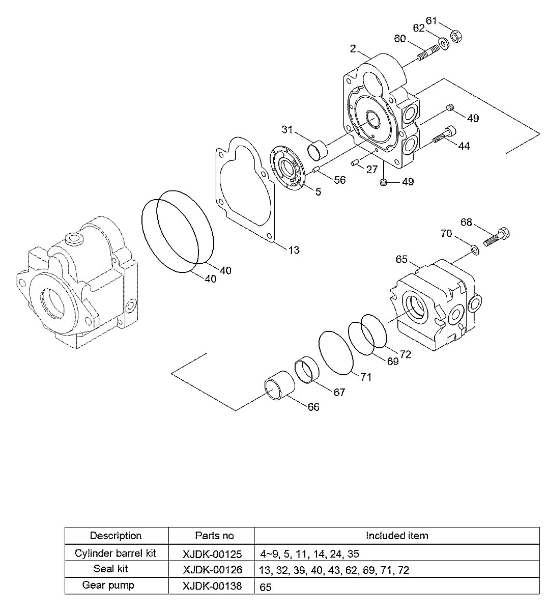 XJDK-00138 Escavadeira de esteiras Hyundai R25Z-9A