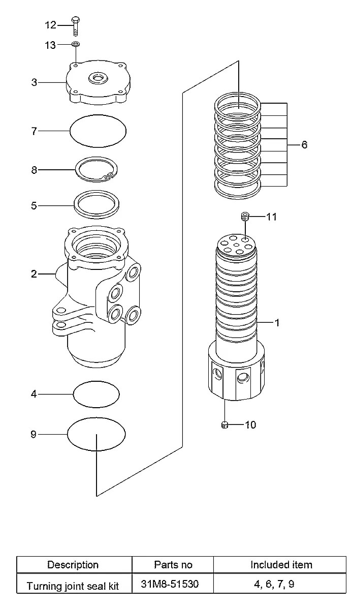 S601-075004 Escavadeira de esteiras Hyundai R80CR-9