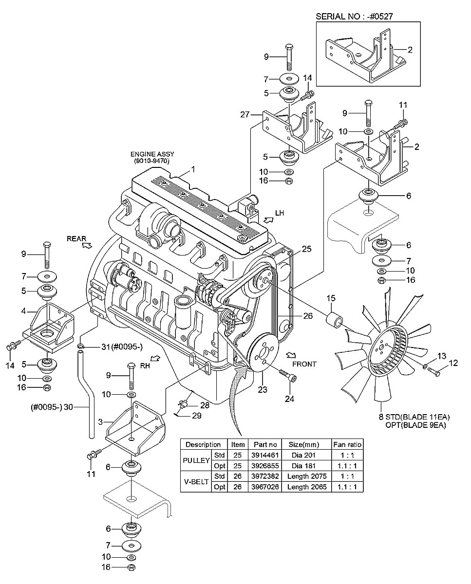3967026 Escavadeira de esteiras Hyundai R360LC-7A