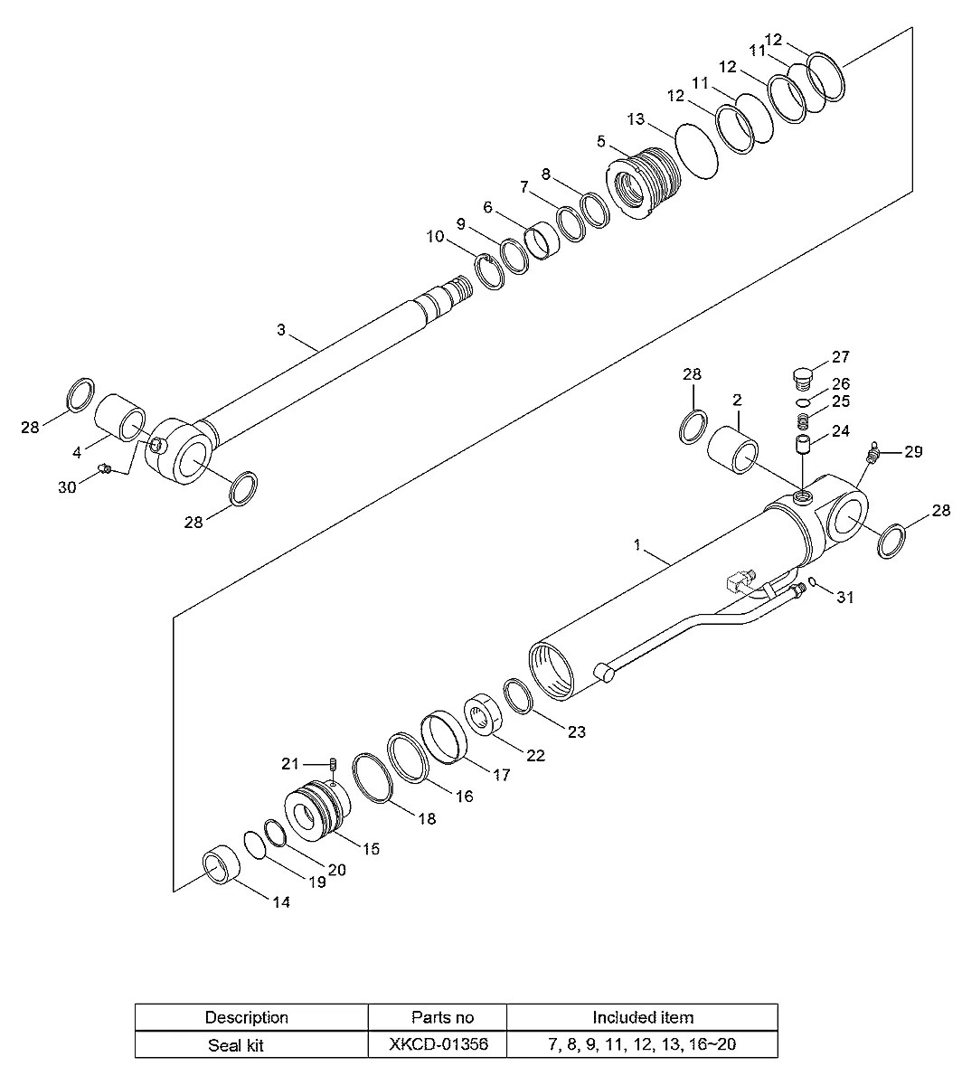 XKCD-01348 Escavadeira de esteiras Hyundai R27Z-9