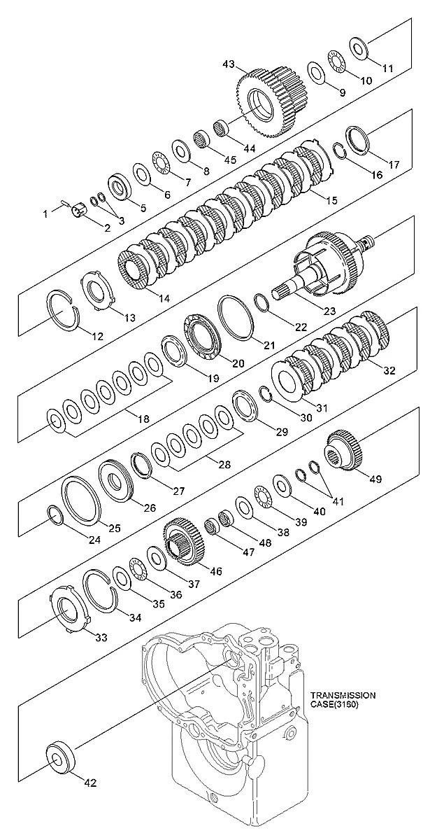 247663 Trator de esteira Hyundai H70-LGP
