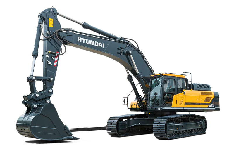 ZSAE-00071 Escavadeira de esteiras Hyundai HX480 L