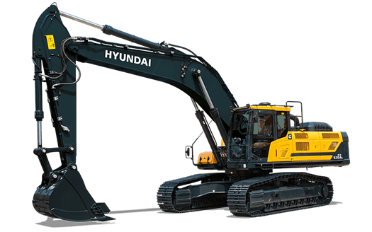 ZSAE-00313 Escavadeira de esteiras Hyundai HX520 L