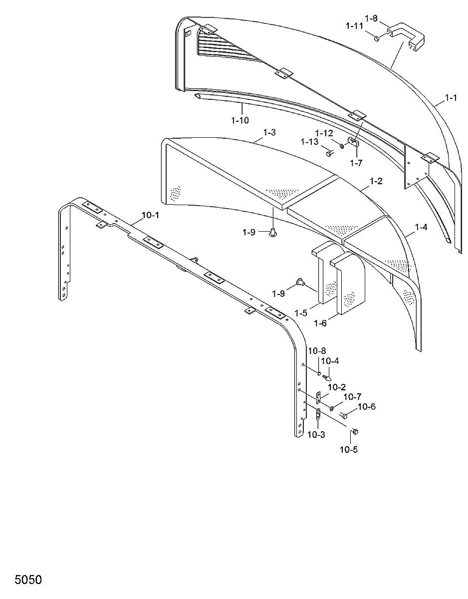 71L7-01220 Escavadeira de rodas Hyundai R95W-3