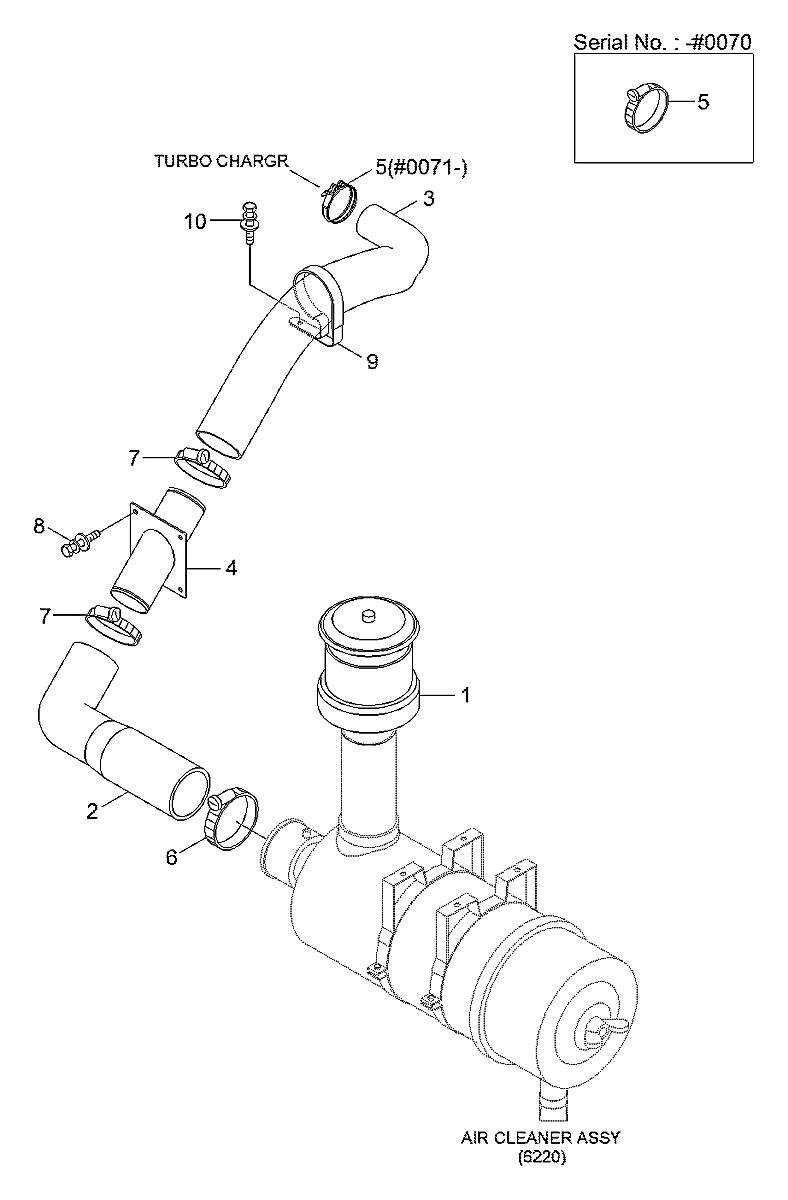11LB-40280 Escavadeira de rodas Hyundai R140W-7A