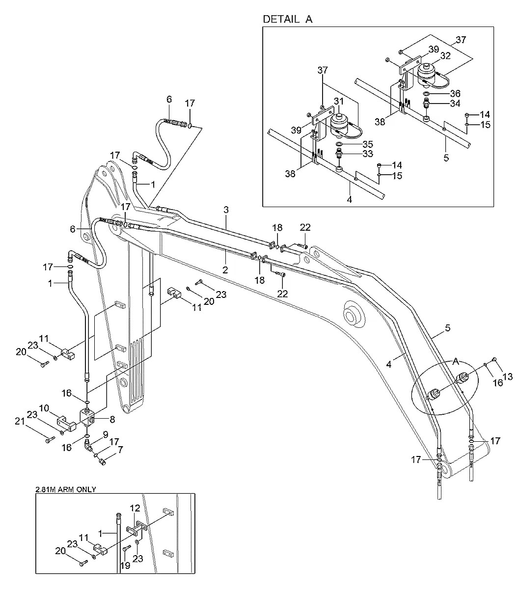 P933-126034 Escavadeira de esteiras Hyundai RD110-7