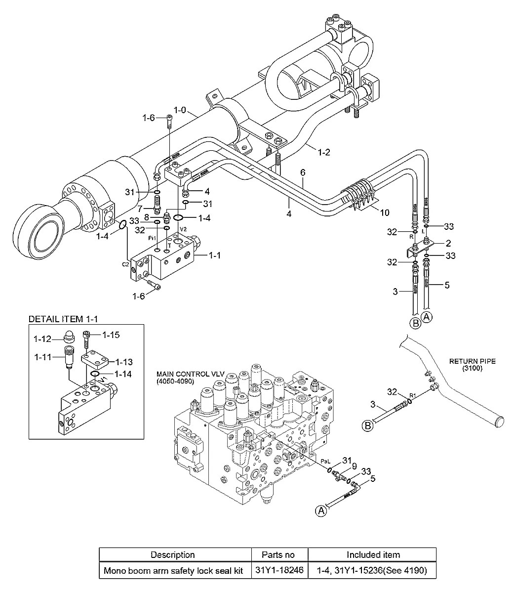 P930-062094 Escavadeira de esteiras Hyundai R210LC-7A