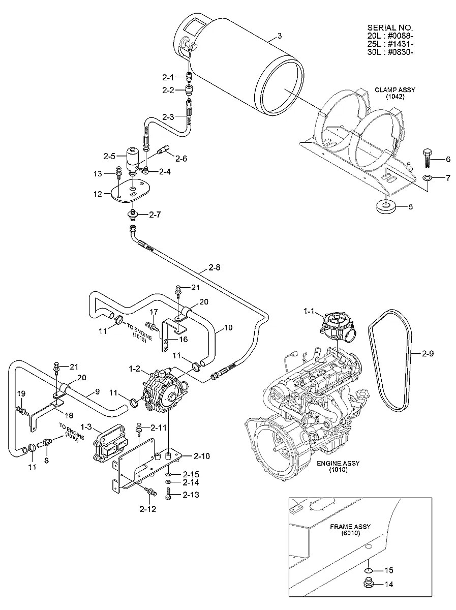 11HF-50491 Empilhadeira Hyundai 30L-7