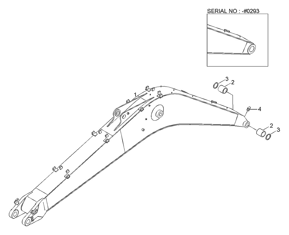 64Q6-11010 Escavadeira de esteiras Hyundai R235LCR-9