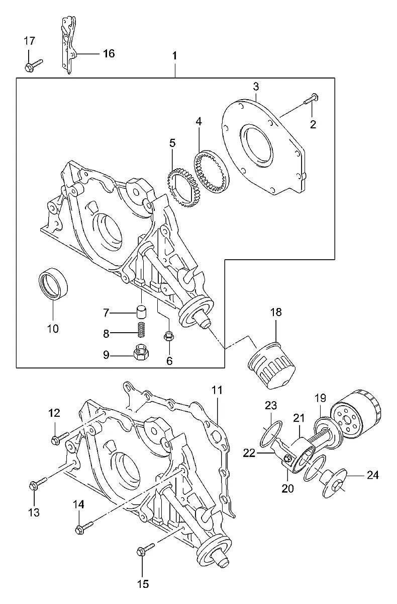 21371-23000 Empilhadeira Hyundai 30L-7