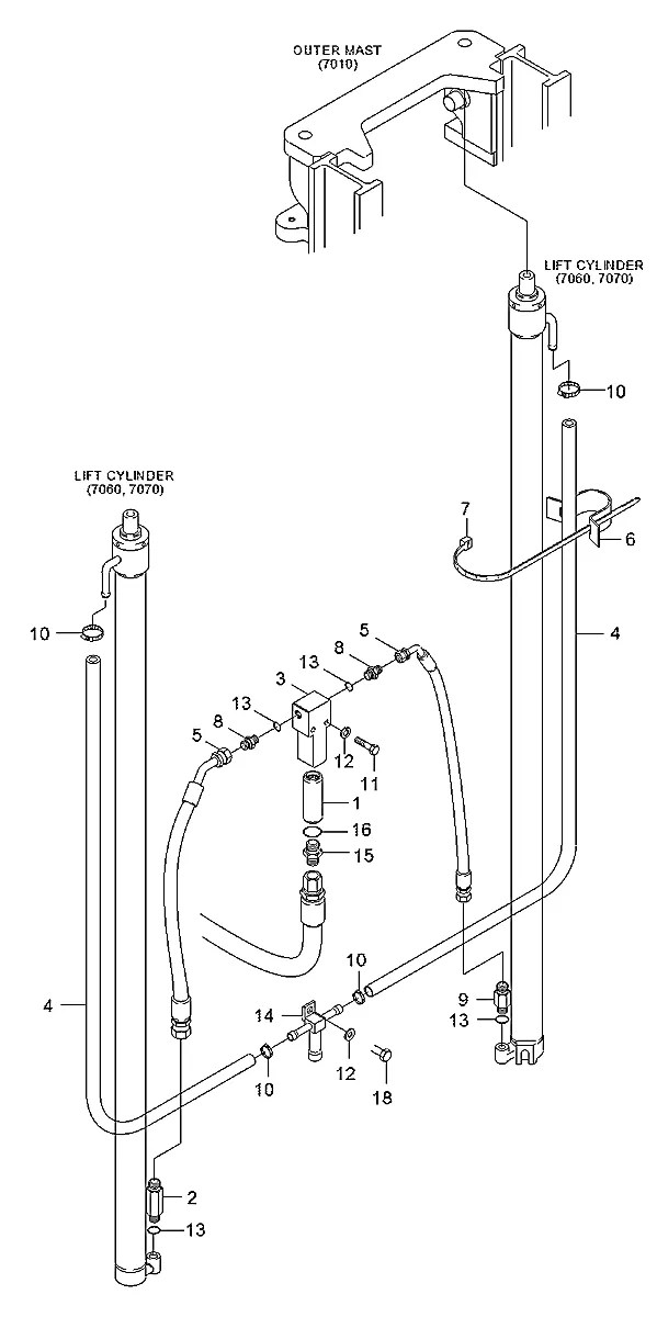 904807304 Empilhadeira Hyundai HDF45-III