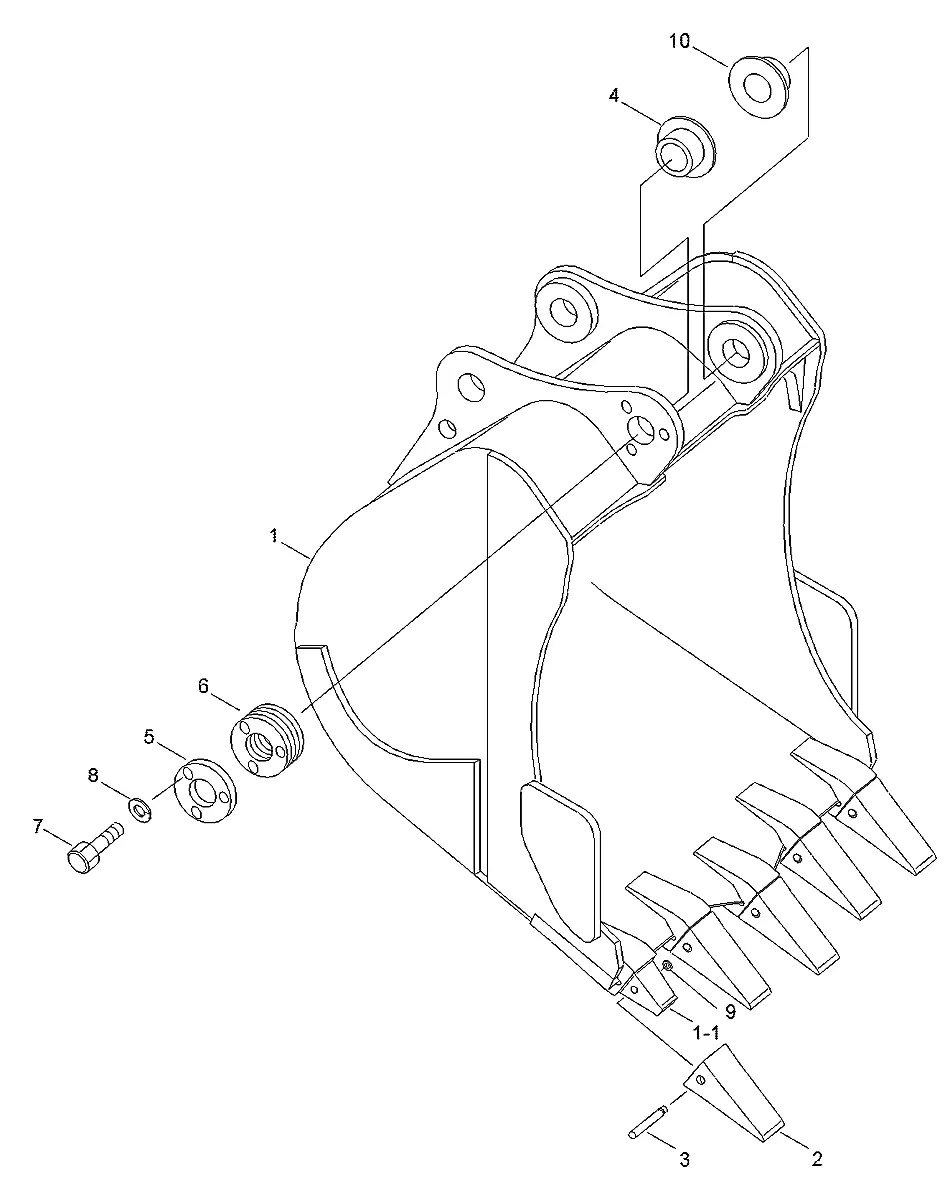 E262-3046 Escavadeira de rodas Hyundai R200W