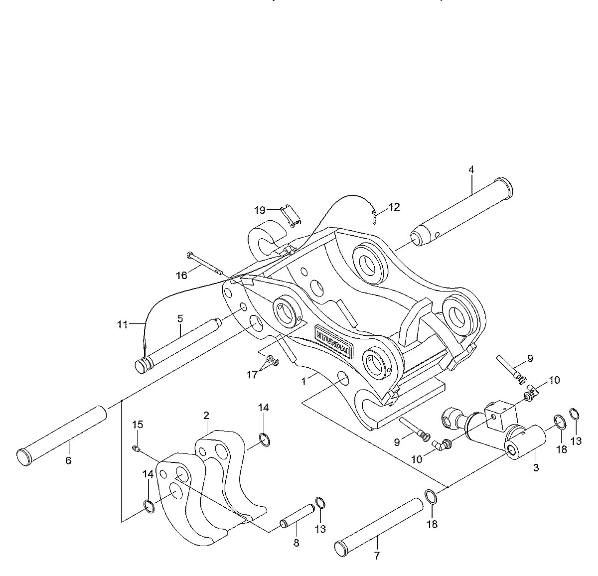 32Q8-95130 Escavadeira de esteiras Hyundai R300LC-9A