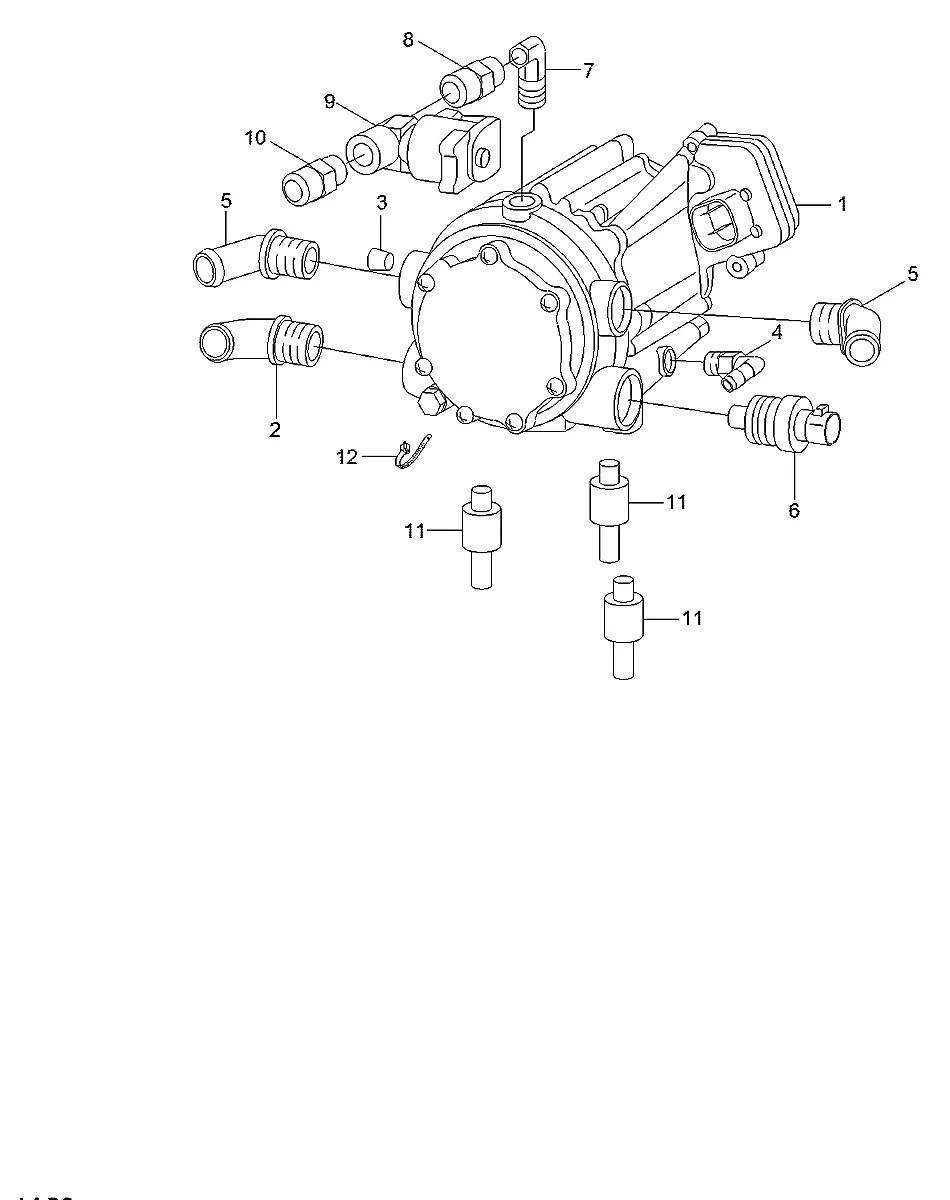R5-50080-002 Empilhadeira Hyundai 15-18-20LCA-7