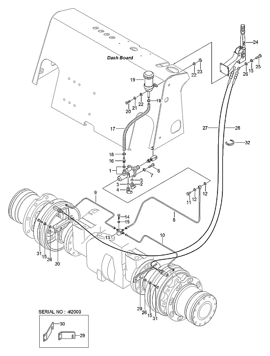 F13355010 Empilhadeira Hyundai HDF50-70A