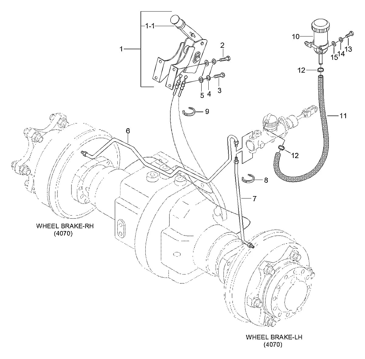F630400070B-01 Empilhadeira Hyundai HLF30C-II
