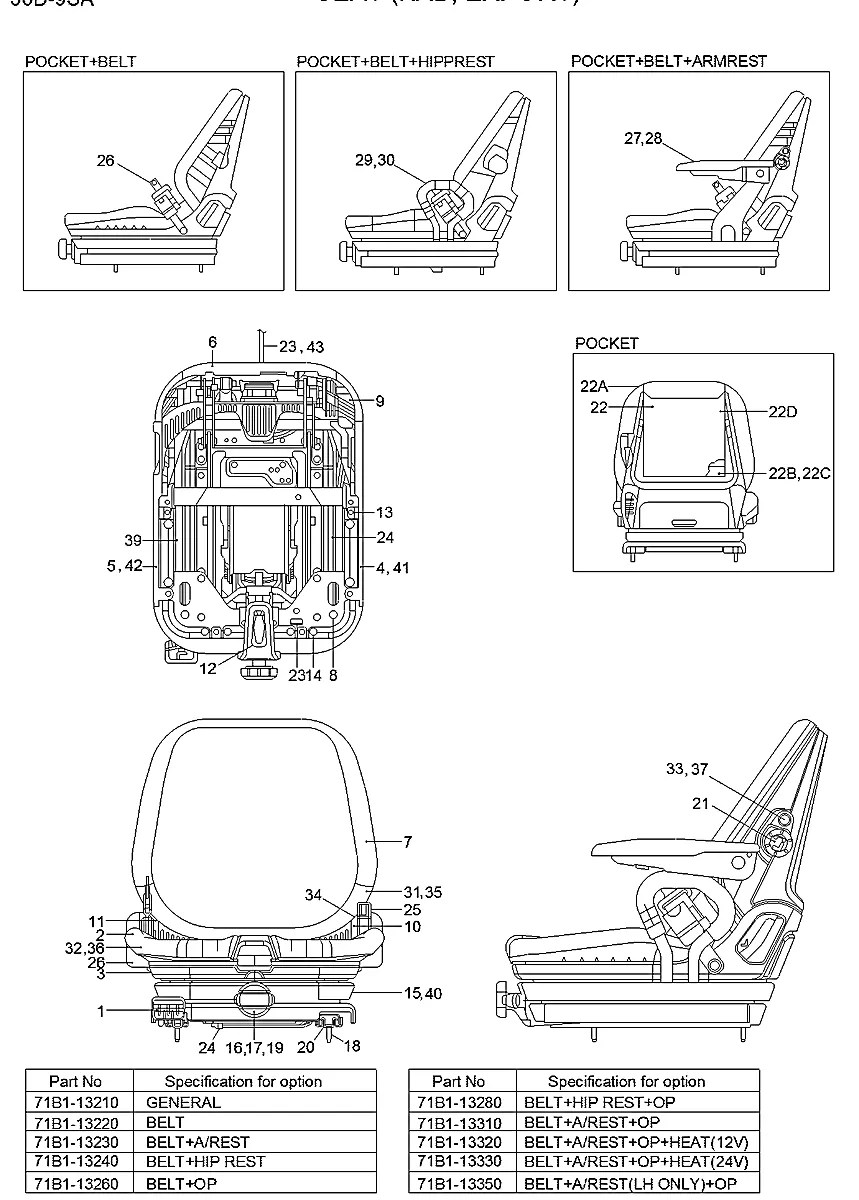 202218 Empilhadeira Hyundai 35-40-45-50D-9SA