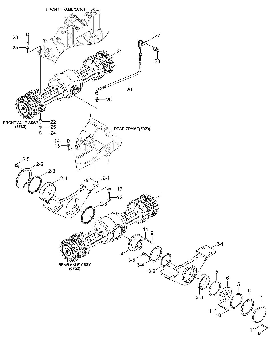 81WD-10010 Pá-carregadeira Hyundai HL760-F