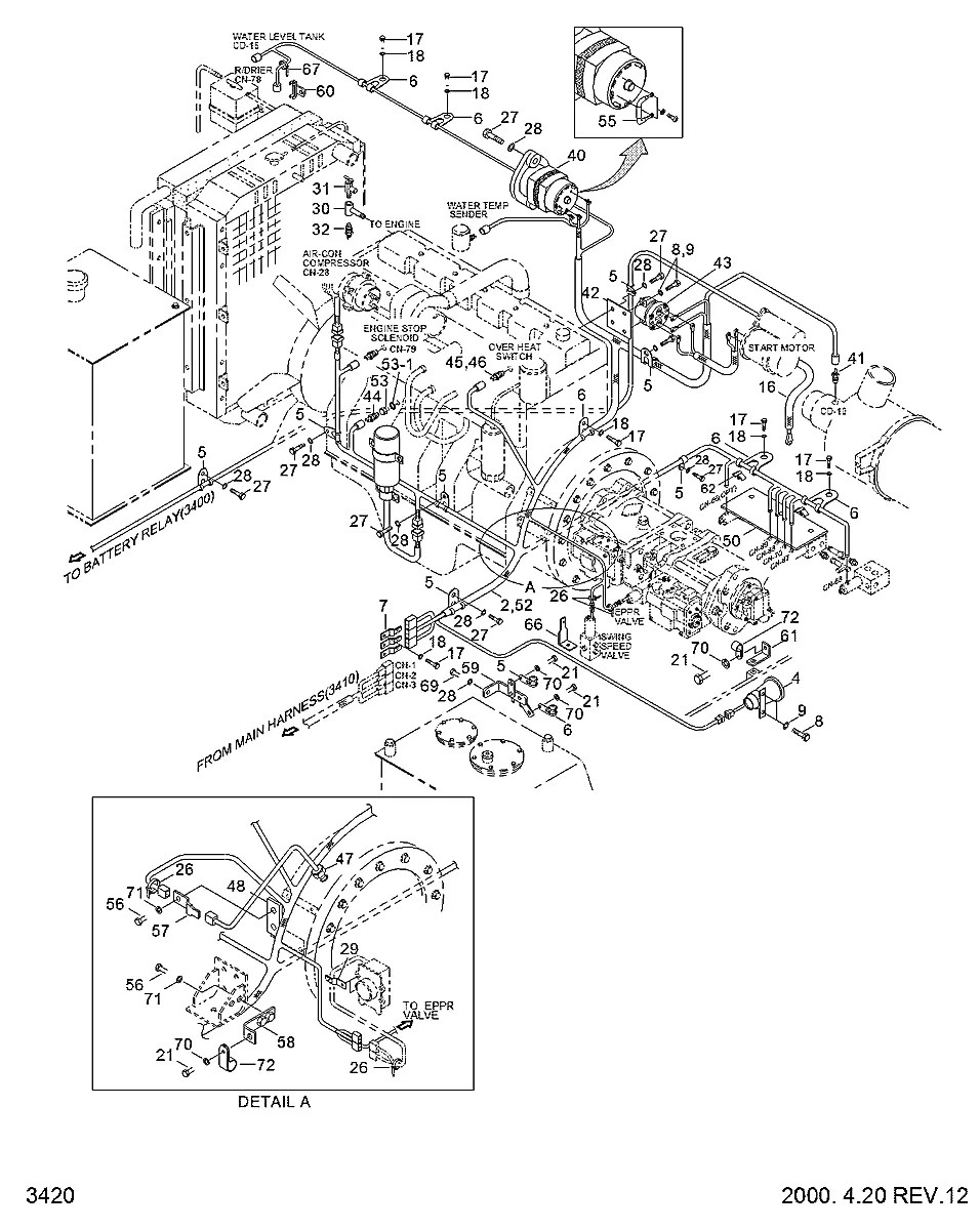 21EM-10312 Equipamento florestal Hyundai R210LL-3