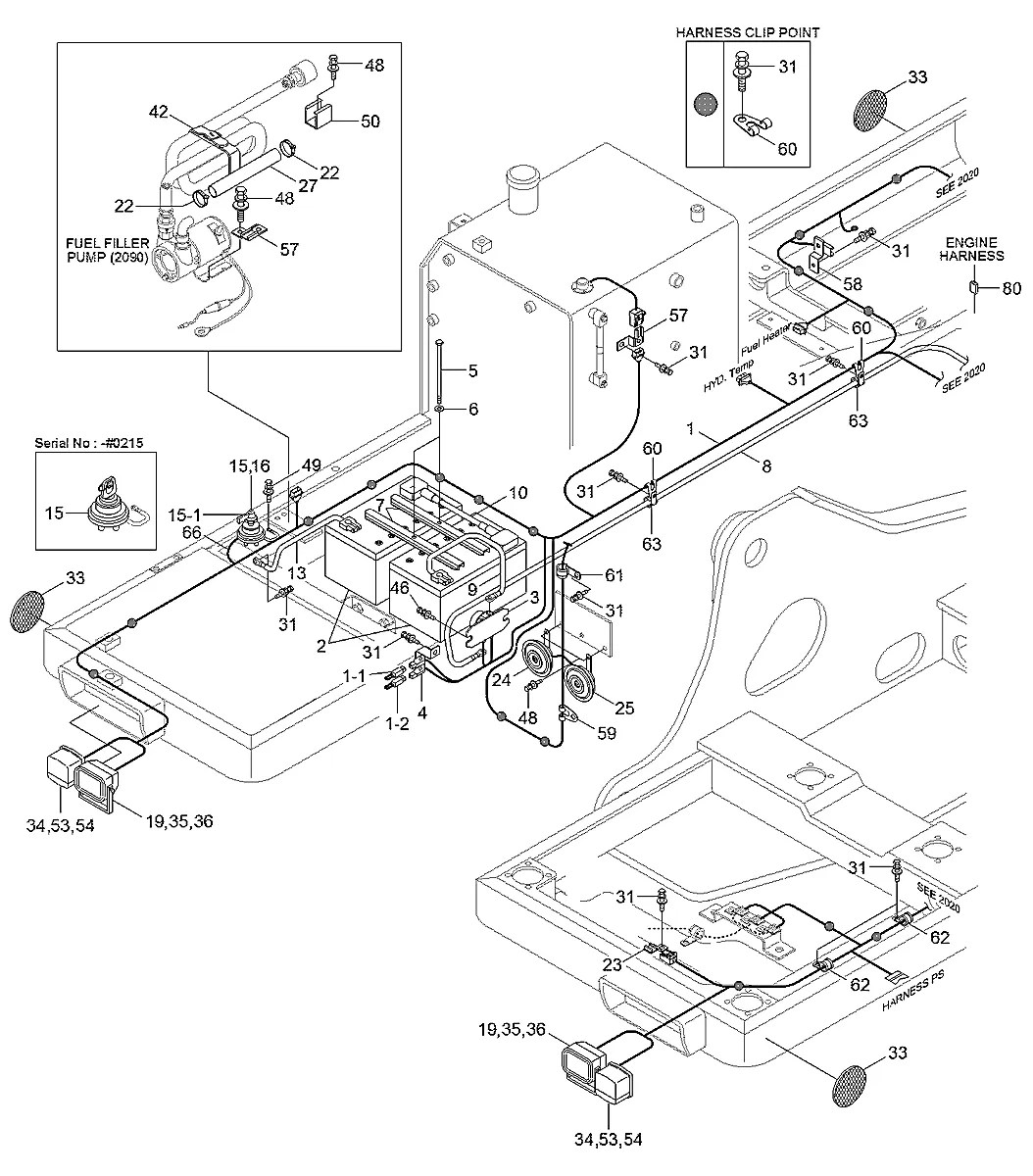 S151-040356 Escavadeira de rodas Hyundai R140W-7A