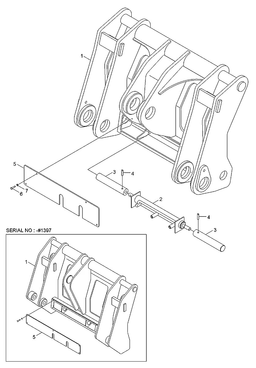 61LB-91511 Pá-carregadeira Hyundai HL770-7A