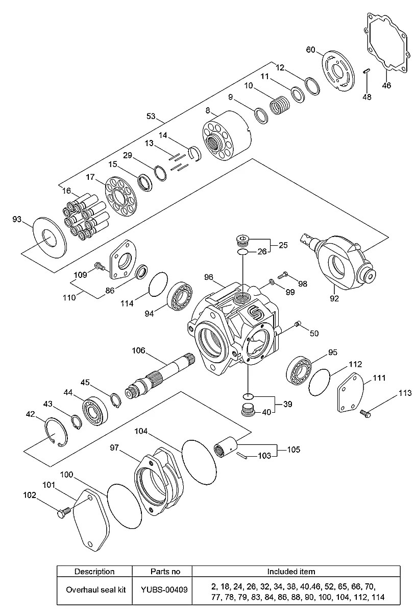 YUBS-00400 Mini carregadeira Hyundai HSL850-7A
