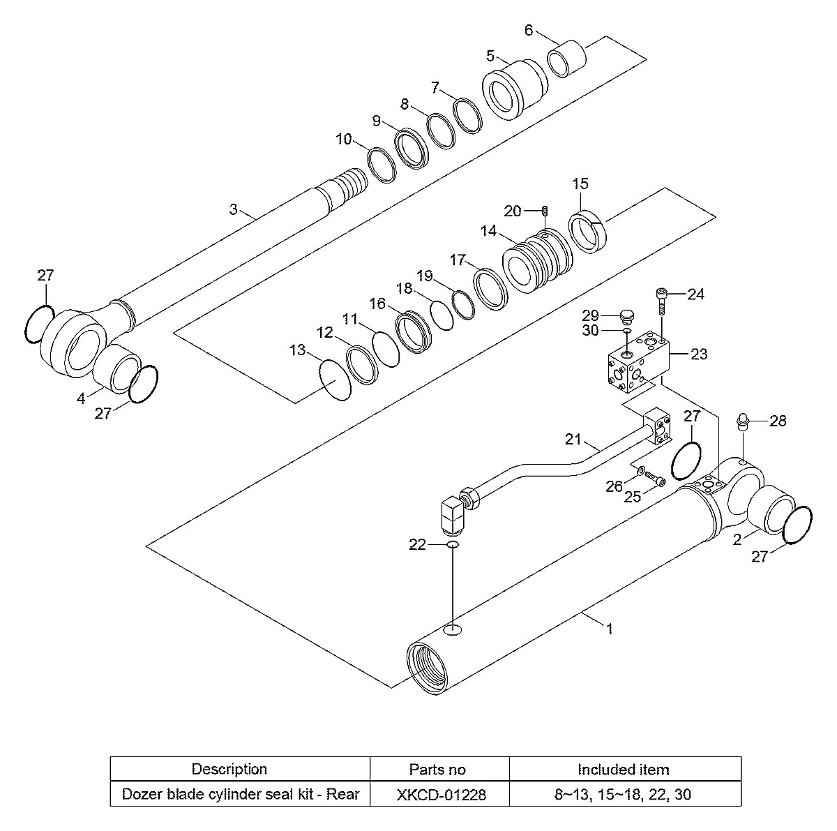 XKCD-01219 Escavadeira de rodas Hyundai R140W-9
