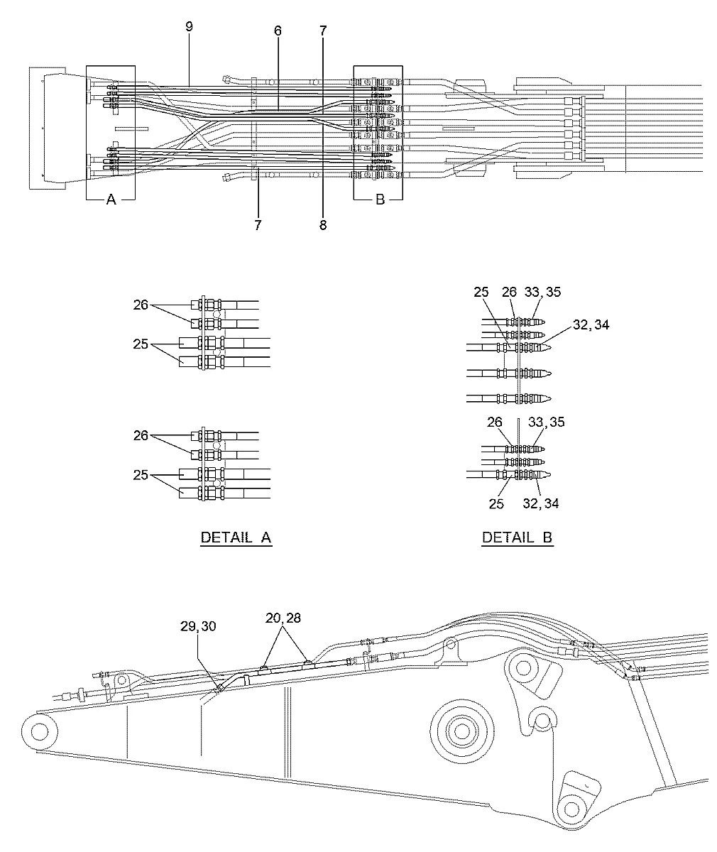 XKDA-00141 Escavadeira de esteiras Hyundai R380LC-9DM