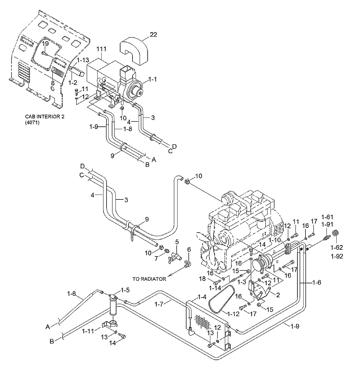 AM880-001-00-2 Escavadeira de esteiras Hyundai R130LC-3