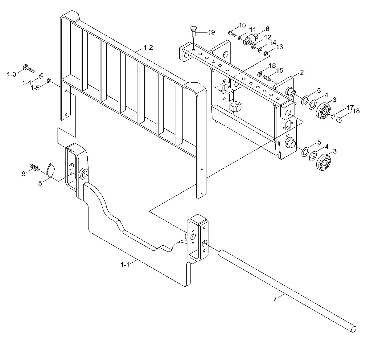 61FY-27050 Empilhadeira Hyundai 15BR-9E