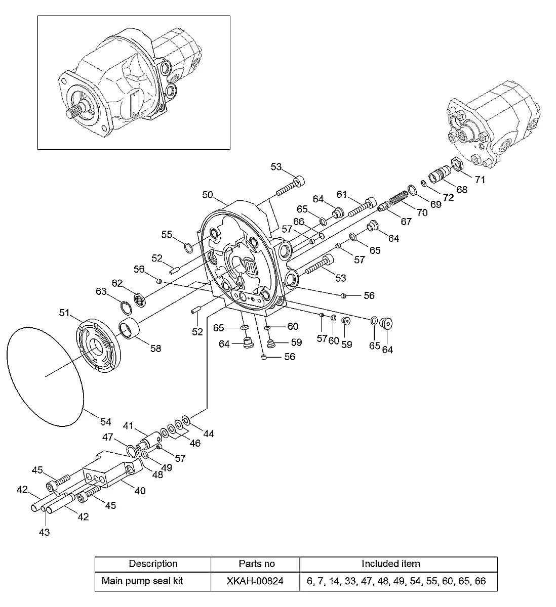 XKAH-00714 Escavadeira de esteiras Hyundai R55-7A