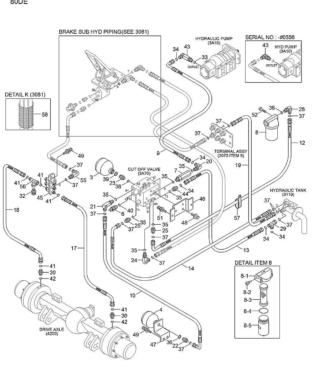 P910-081018 Empilhadeira Hyundai 80D-7E ACE