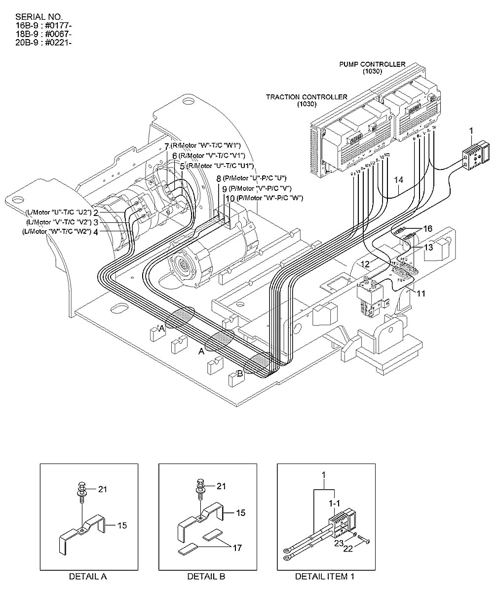 21FY-96013 Empilhadeira Hyundai 18B-9 