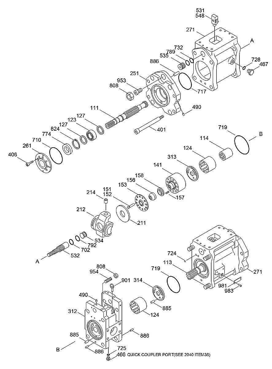 2943800470 Escavadeira de rodas Hyundai R130W-3