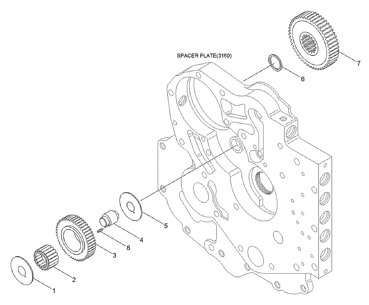 246526 Trator de esteira Hyundai H70-LGP