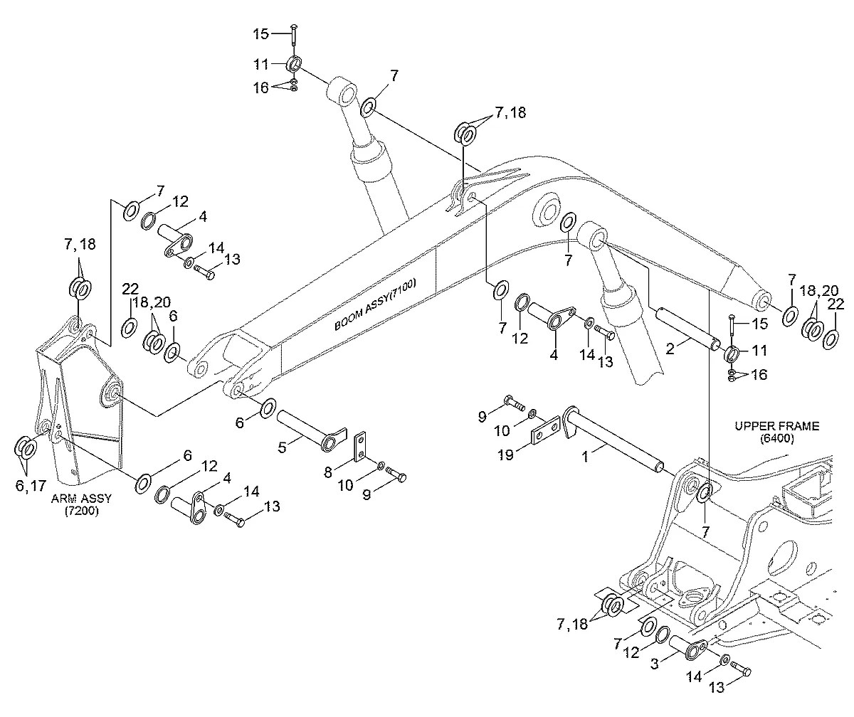 S017-120256 Escavadeira de esteiras Hyundai R140LC-9A
