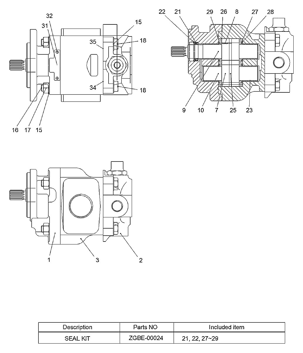 ZGBE-00002 Empilhadeira Hyundai HBF30C-7