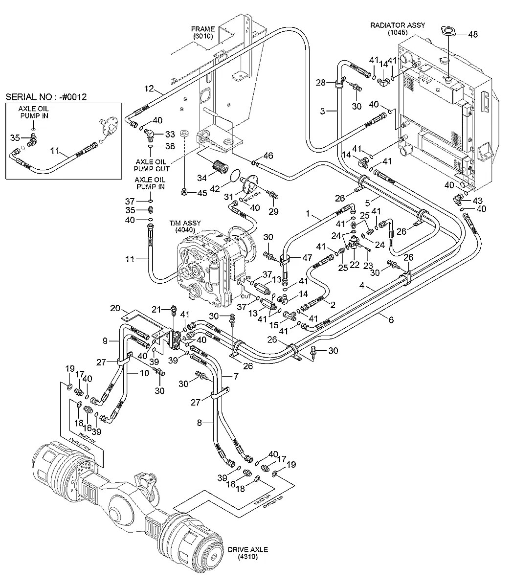81HV-80190 Empilhadeira Hyundai 250D-9