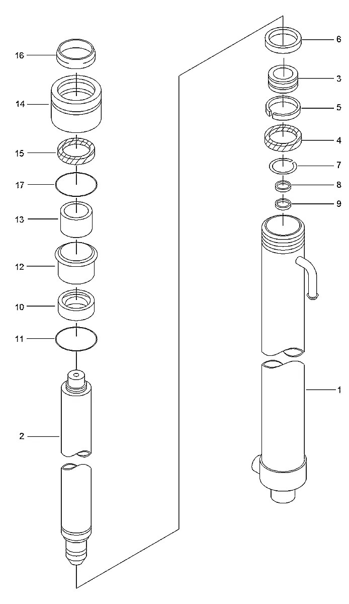 13L791-0 Empilhadeira Hyundai HDF20-25-30-II