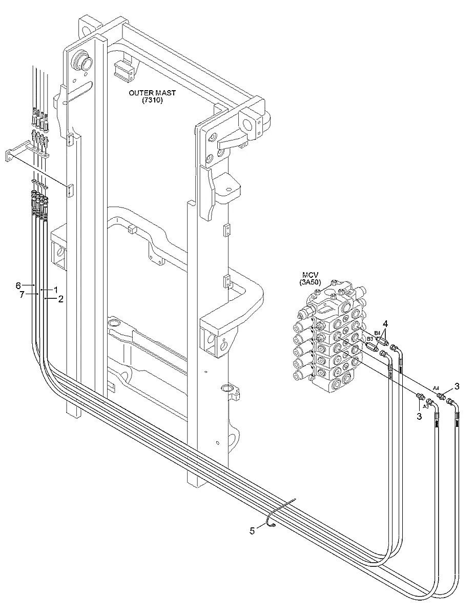 P933-064033 Empilhadeira Hyundai 60DS-7E