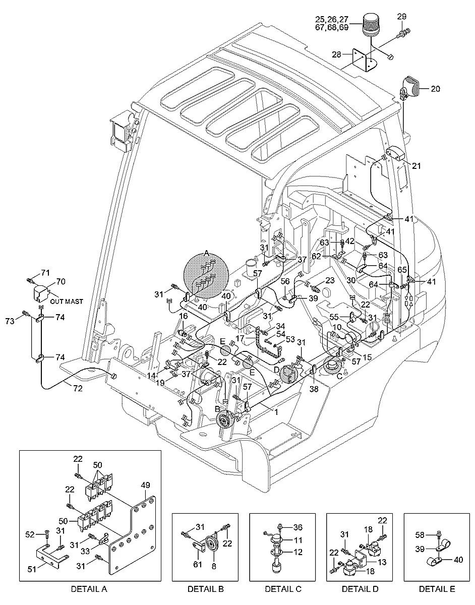 23HM-43020 Empilhadeira Hyundai 20D-9S