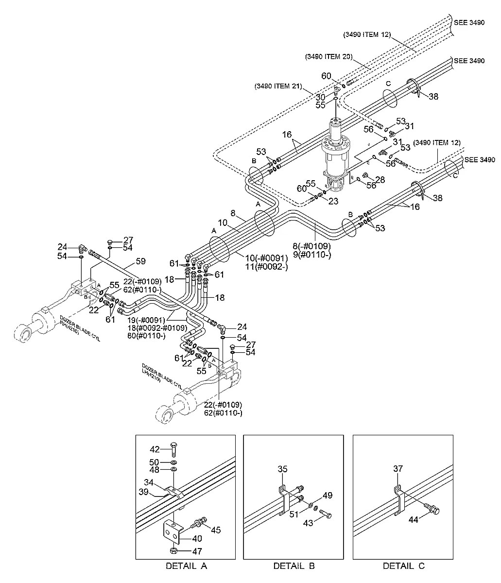 P603-067017 Escavadeira de rodas Hyundai R170W-7