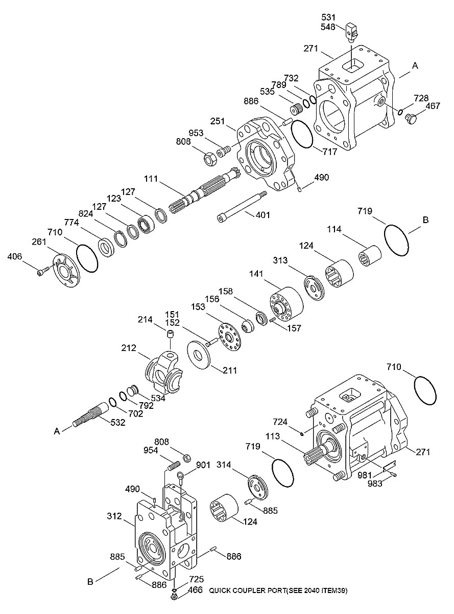 2953802301 Escavadeira de esteiras Hyundai R130LC-3