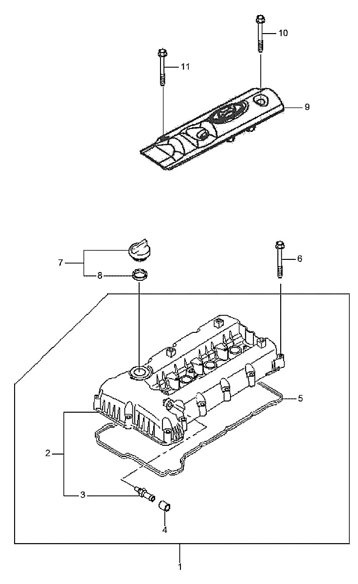 26740-2G000 Empilhadeira Hyundai 30GC-7A