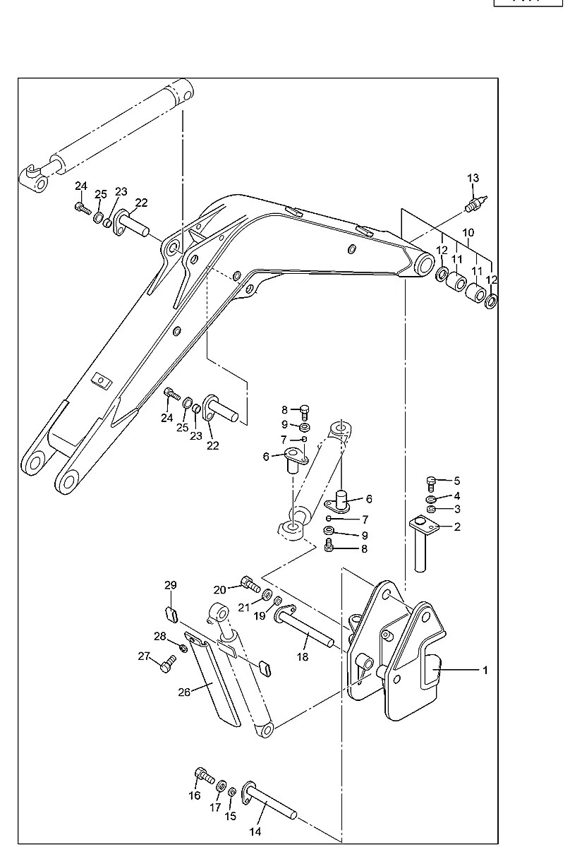 XJDH-00362 Escavadeira de esteiras Hyundai R22-7