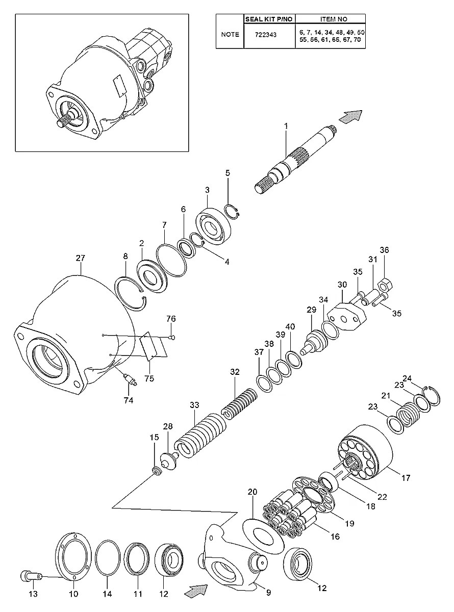 202583 Escavadeira de esteiras Hyundai R55-3