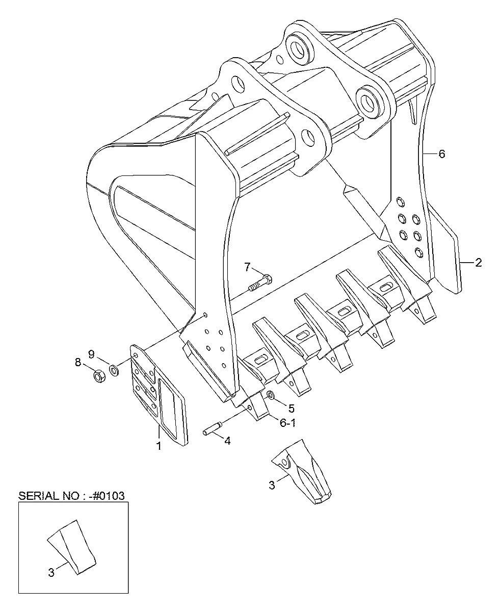 S411-330006 Escavadeira de esteiras Hyundai R800LC-7A