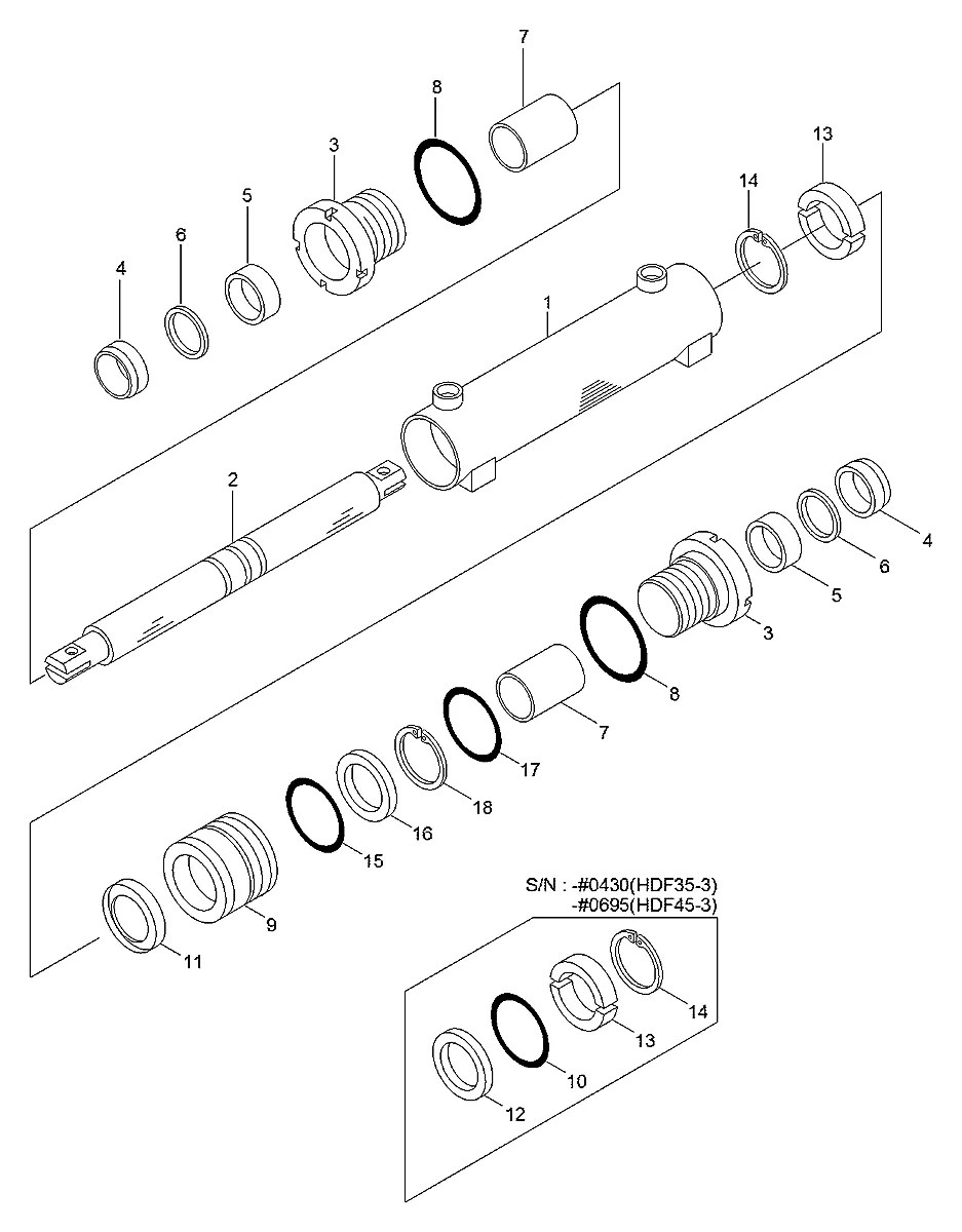 31Y3-15270 Empilhadeira Hyundai HDF35-45-III