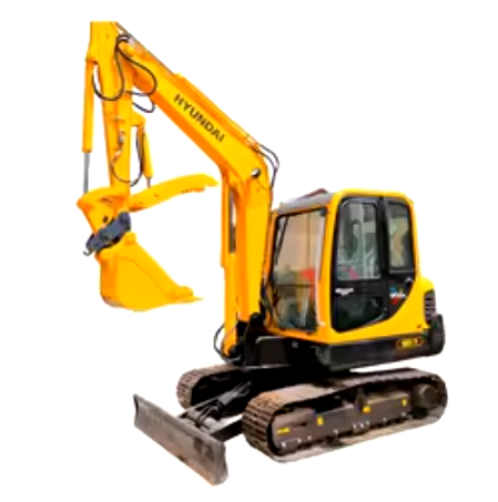 XJDH-04152 Escavadeira de esteiras Hyundai R22-7