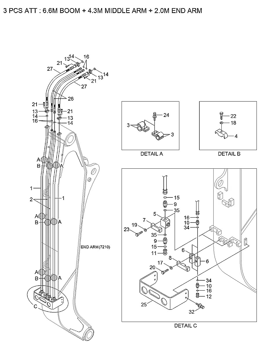 P680-167422 Escavadeira de esteiras Hyundai R380LC-9MH